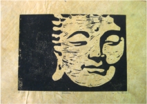 buddha 2 - auf papier